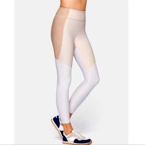 Outdoor Voices 7/8 Tri-Tone Warmup Legging Desert